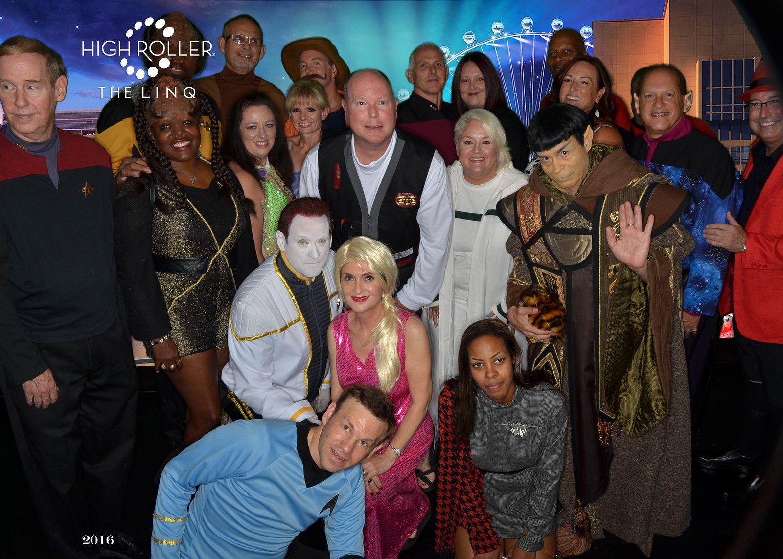 High Roller Star Trek vow renewal